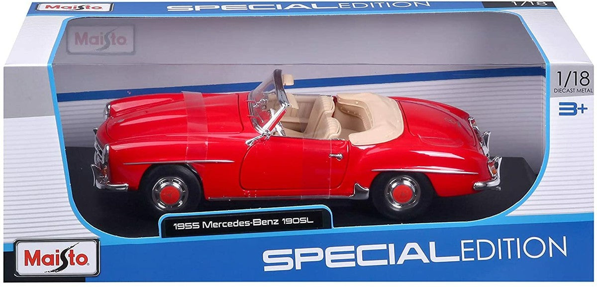 MAISTO Mercedes Benz 190 SL 1:18 Scale Die-Cast Model