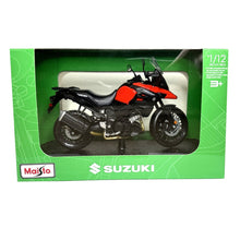 MAISTO SUZUKI V-STORM Motorcycle Die-Cast Model 1:12 - Wild Willy