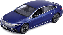 MAISTO Mercedes EQS 2022 Blue 1:24 Diecast Model - Wild Willy