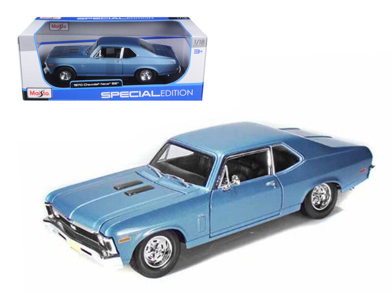 Maisto Chevrolet Nova SS Coupe '70  1:18 Diecast model - Wild Willy