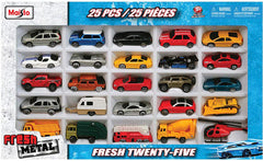 MS FRESH METAL 25PCS BOXED SET MS12005 - Wild Willy - Toys Lebanon