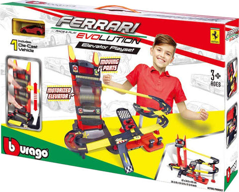BU FERRARI EVOLUTION ELEVATOR SET - Wild Willy - Toys Lebanon