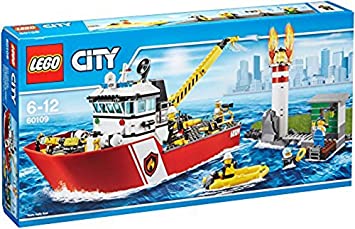 LG CITY FIRE BOAT (60109) - Wild Willy - Toys Lebanon