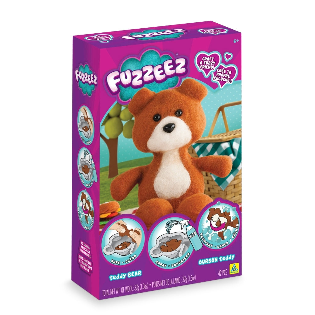 ORB FUZZEEZ BEAR - Wild Willy - Toys Lebanon