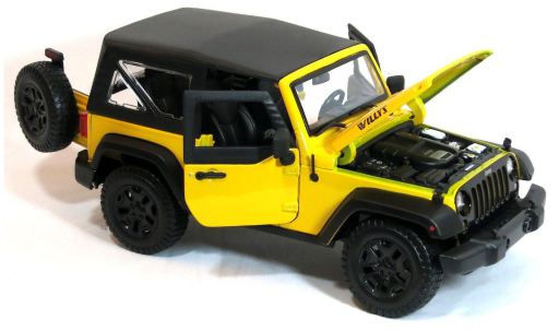 MS JEEP WRANGLER 2014 CLOSED TOP ASST COLORS - Wild Willy - Toys Lebanon