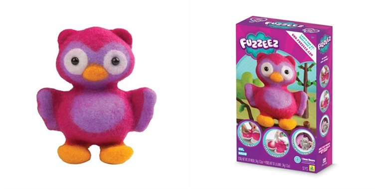ORB FUZZEEZ OWL - Wild Willy - Toys Lebanon