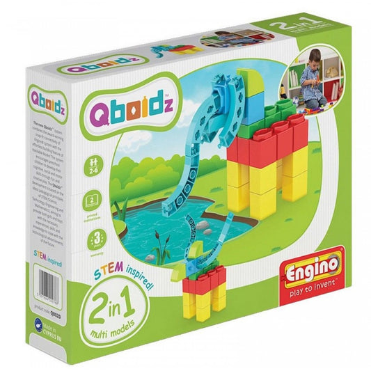 QBOIDZ 2 IN 1 MULTIMODELS Elephant by Engino