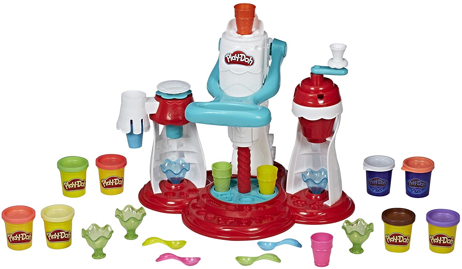 Play Doh Ultimate Swirl Ice Cream Maker (Ages 3+) - Wild Willy - Toys Lebanon