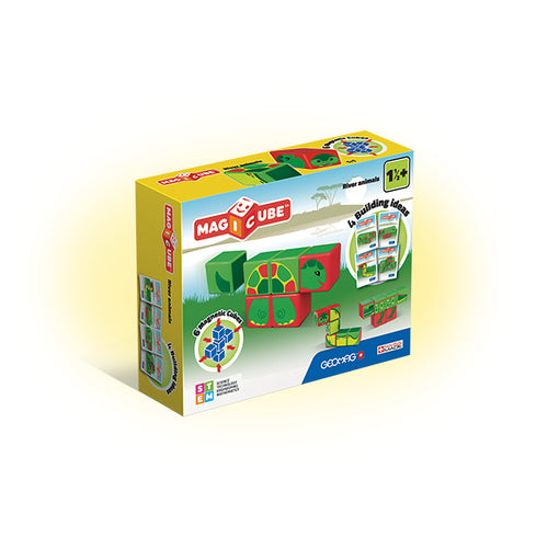 Geomag MAGICUBE RIVER TURTLE GM125 - Wild Willy - Toys Lebanon