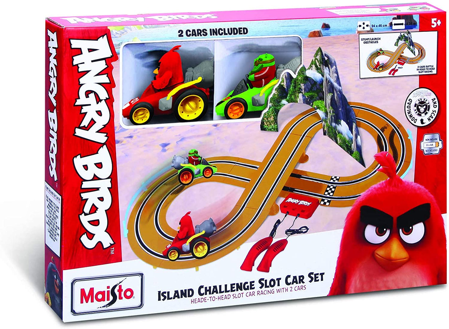 Maisto ANGRY BIRDS ISLAND CHALLENGE SLOT SET AB82505
