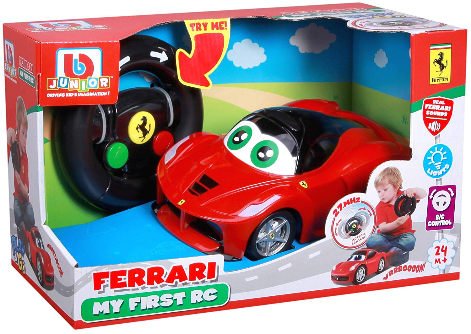 Bburago Junior FERRARI MY FIRST R/C LaFerrari - Wild Willy - Toys Lebanon