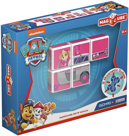 Geomag MAGICUBE PAW PATROL SKYE HELICOPTER ( GM081 ) - Wild Willy - Toys Lebanon