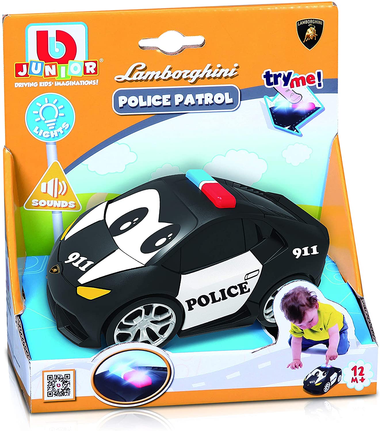 BBJunior Lamborghini Police Patrol