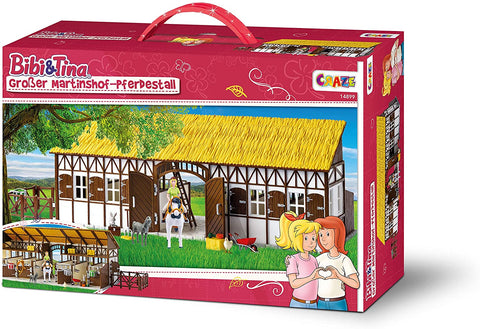 CRAZE Bibi and Tina BIBI & Tina Large Martinshof Horse Riding Stable - Wild Willy - Toys Lebanon