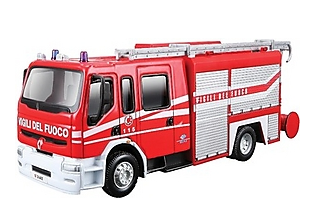 Bburago Renault Premium Fire Engine - Wild Willy