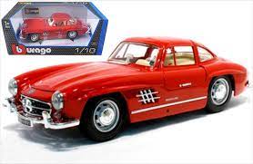 Bburago MERCEDES 300SL 54 1/18 12047 RED COLOR