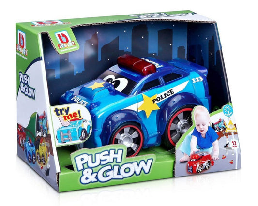 BBJUNIOR Push & Glow police car