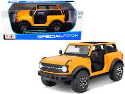 Maisto 2021 Ford Bronco Badlands 1:18 Orange 31457