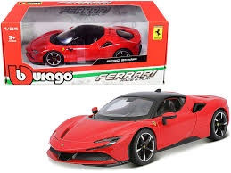 Bburago Ferrari SF90 Stradale Red Scale 1:24