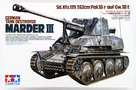 Tamiya MARDER III GERMAN TANK DESTROYER ( 35248N ) - Wild Willy - Toys Lebanon