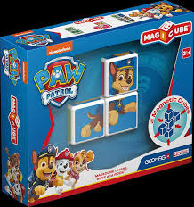 Geomag MAGICUBE PAW PATROL CHASE, SKYE & ROCKY GM077 - Wild Willy - Toys Lebanon