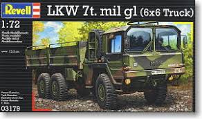 Revell LKW 7T. MIL GL 6X6 TRUCK 1:72 - Wild Willy - Toys Lebanon