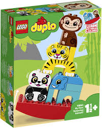 LG DUPLO MY FIRST BALANCING ANIMALS 1 1/2+ 10884 - Wild Willy - Toys Lebanon