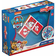 Geomag MAGICUBE PAW PATROL MARSHALL, RUBBLE & ZUMA GM078 - Wild Willy - Toys Lebanon