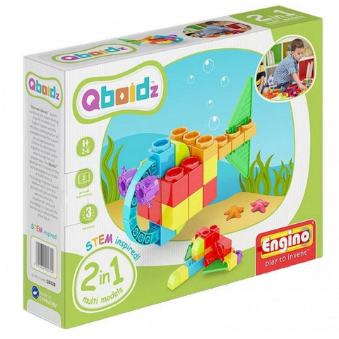 QBOIDZ 2 IN 1 MULTIMODELS GoldFish by Engino