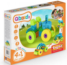 QBOIDZ 4 IN 1 MULTIMODELS TRACTOR QB04A - Wild Willy - Toys Lebanon