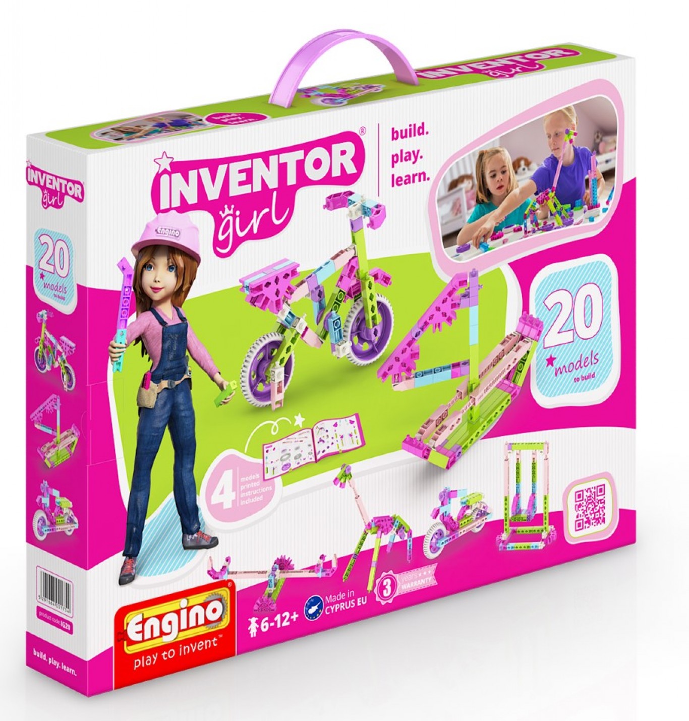 EN INVENTOR GIRLS 20 MODELS IG20 - Wild Willy - Toys Lebanon