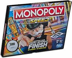 Hasbro Monopoly Speed English