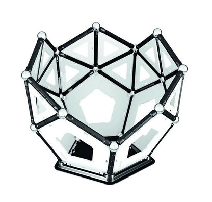 GEOMAG PANELS BLACK & WHITE 104 PCS ( GM013) - Wild Willy - Toys Lebanon