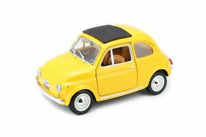 BU FIAT 500 F YELLOW ( BU22098 ) - Wild Willy - Toys Lebanon