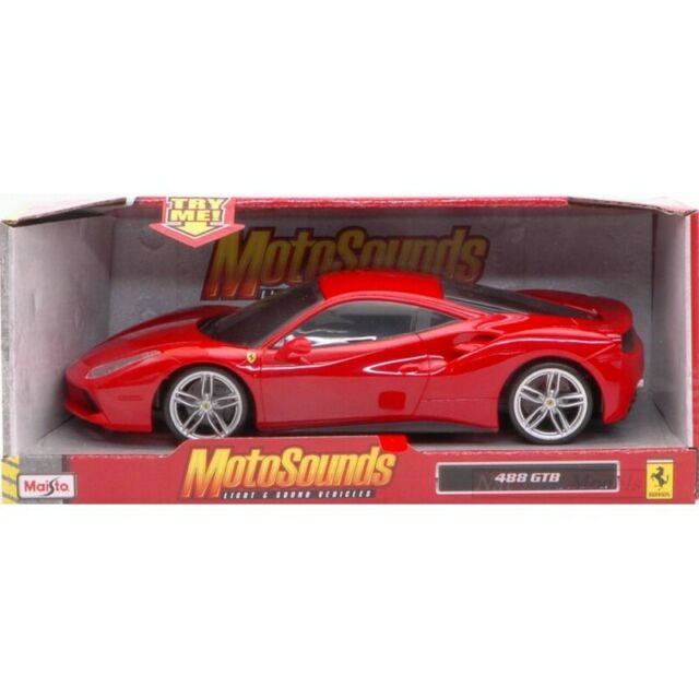 MS 1:24 MOTOSOUNDS FERRARI 488 GTB - Wild Willy - Toys Lebanon