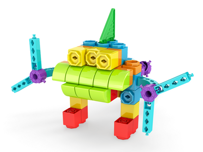 QBOIDZ 8 IN 1 MULTIMODELS (ALIEN ROBOT) by Engino - Wild Willy - Toys Lebanon